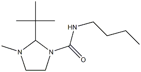 1-Methyl-2-(tert-butyl)-3-(butylcarbamoyl)imidazolidine