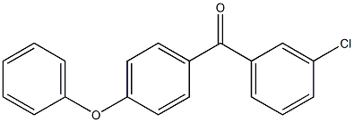 3-Chlorophenyl 4-phenoxyphenyl ketone