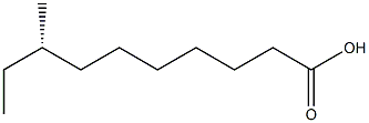 [S,(+)]-8-Methylcapric acid,,结构式
