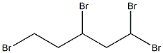 1,1,3,5-Tetrabromopentane,,结构式