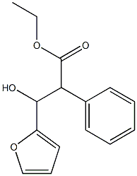 3-Hydroxy-2-phenyl-3-(furan-2-yl)propanoic acid ethyl ester