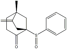 (1S,5R)-5-Methyl-6-methylene-1-(phenylsulfinyl)bicyclo[3.2.1]octan-2-one|