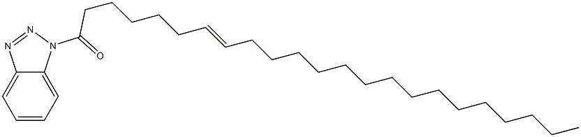 1-(1-Oxo-7-tricosenyl)-1H-benzotriazole Struktur