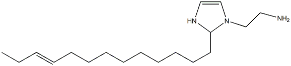 1-(2-Aminoethyl)-2-(10-tridecenyl)-4-imidazoline,,结构式