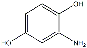 2-Amino-1,4-benzenediol 结构式