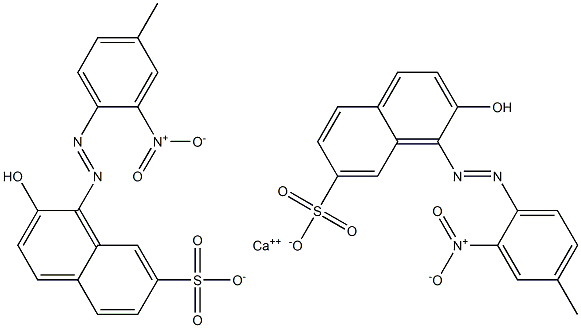 Bis[1-[(4-methyl-2-nitrophenyl)azo]-2-hydroxy-7-naphthalenesulfonic acid]calcium salt