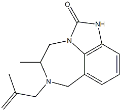 6-(2-Methylallyl)-4,5,6,7-tetrahydro-5-methylimidazo[4,5,1-jk][1,4]benzodiazepine-2(1H)-one