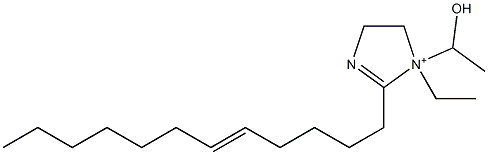  2-(5-Dodecenyl)-1-ethyl-1-(1-hydroxyethyl)-2-imidazoline-1-ium