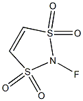 2-フルオロ-1,3,2-ジチアゾール1,1,3,3-テトラオキシド 化学構造式