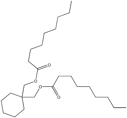 1,1-Cyclohexanedimethanol dinonanoate Struktur