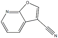 フロ[2,3-b]ピリジン-3-カルボニトリル 化学構造式
