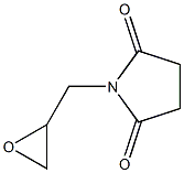 1-(Oxiranylmethyl)pyrrolidine-2,5-dione Struktur