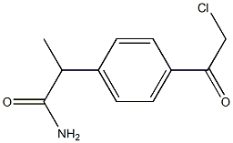 2-(p-Chloroacetylphenyl)propionamide