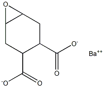 4,5-Epoxycyclohexane-1,2-dicarboxylic acid barium salt Structure