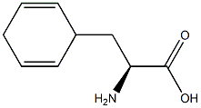3-(2,5-Cyclohexadienyl)-L-alanine Struktur