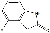 4-Fluoro-1H-indol-2(3H)-one 结构式