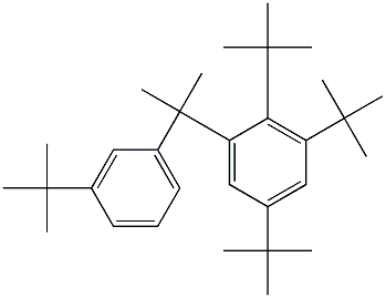 2-(2,3,5-Tri-tert-butylphenyl)-2-(3-tert-butylphenyl)propane