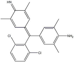 (4-Amino-3,5-dimethylphenyl)(2,6-dichlorophenyl)(4-imino-3,5-dimethyl-2,5-cyclohexadien-1-ylidene)methane|