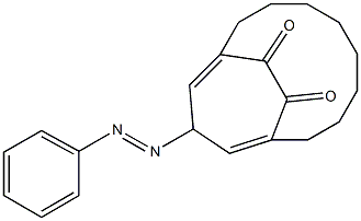 12-Phenylazobicyclo[8.3.2]pentadeca-1(13),10-diene-14,15-dione Struktur