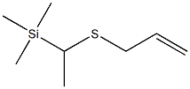 3-(1-Trimethylsilylethylthio)-1-propene,,结构式