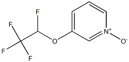 3-(1,2,2,2-Tetrafluoroethoxy)pyridine 1-oxide Structure