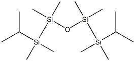 1,1'-Oxybis(1,1,2,2,3-pentamethyl-1,2-disilabutane) Struktur
