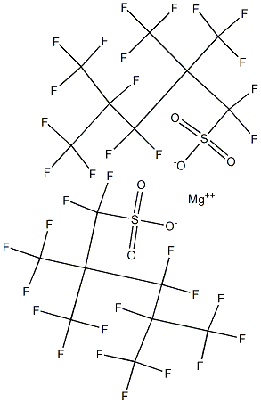 Bis[2,2,4-tris(trifluoromethyl)-1,1,3,3,4,5,5,5-octafluoro-1-pentanesulfonic acid]magnesium salt