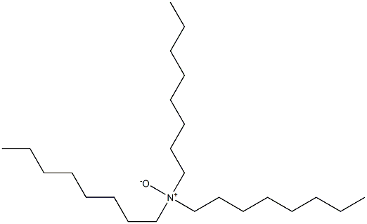 Trioctylamine N-oxide,,结构式