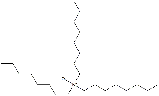 Trioctylamine N-oxide Structure