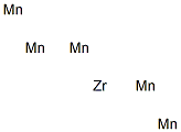 Pentamanganese zirconium,,结构式