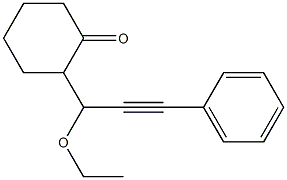  2-(1-Ethoxy-3-phenyl-2-propynyl)cyclohexanone