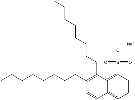 7,8-Dioctyl-1-naphthalenesulfonic acid sodium salt|