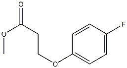  3-(p-Fluorophenoxy)propionic acid methyl ester