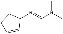 N-[(Dimethylamino)methylene]-2-cyclopenten-1-amine Structure