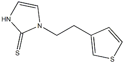 1-[2-(3-Thienyl)ethyl]-1H-imidazole-2(3H)-thione Struktur