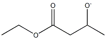 3-Ethoxy-3-oxo-1-methylpropane-1-olate Struktur