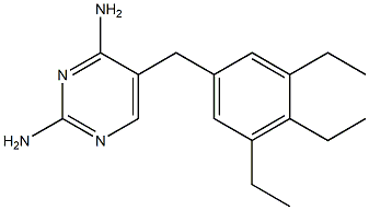  5-(3,4,5-Triethylbenzyl)-2,4-pyrimidinediamine