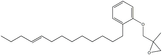  2-(9-Tridecenyl)phenyl 2-methylglycidyl ether