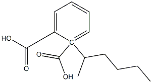 (+)-Phthalic acid hydrogen 1-[(S)-1-methylpentyl] ester Structure