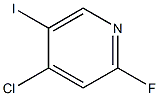 2-氟-4-氯-5-碘吡啶, , 结构式