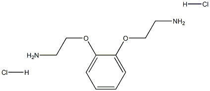 {2-[2-(2-aminoethoxy)phenoxy]ethyl}amine dihydrochloride,,结构式