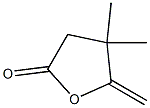 beta,beta-Dimethyl-gamma-methylene-gamma-butyrolactone,98% Struktur