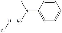 1-甲基-1-苯肼盐酸盐, , 结构式