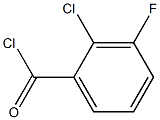 2-Chloro-3-fluorobenzoylchloride Structure