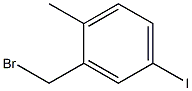 2-Methyl-5-iodobenzyl bromide,,结构式