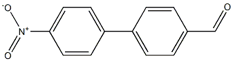 4'-Nitro-biphenyl-4-carbaldehyde 化学構造式