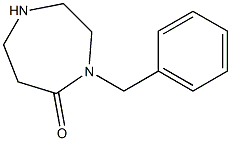 4-Benzyl-1,4-diazepan-5-one Structure