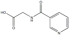 2-[(3-Pyridinylcarbonyl)amino]acetic acid