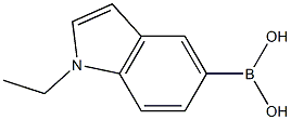 N-ethyl-5-indole boronic acid
 Structure