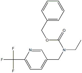 benzyl ethyl((6-(trifluoromethyl)pyridin-3-yl)methyl)carbamate